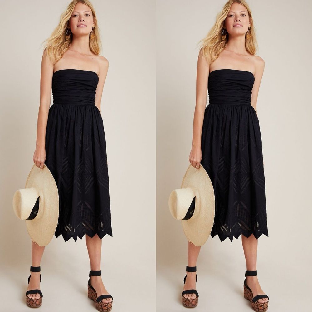 Anthropologie Luiza Midi Dress